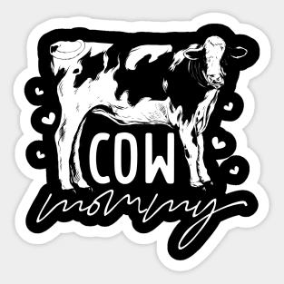 Cow lover - Cow Mommy Sticker